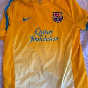 Nike Kids Barcelona Yellow Shirt